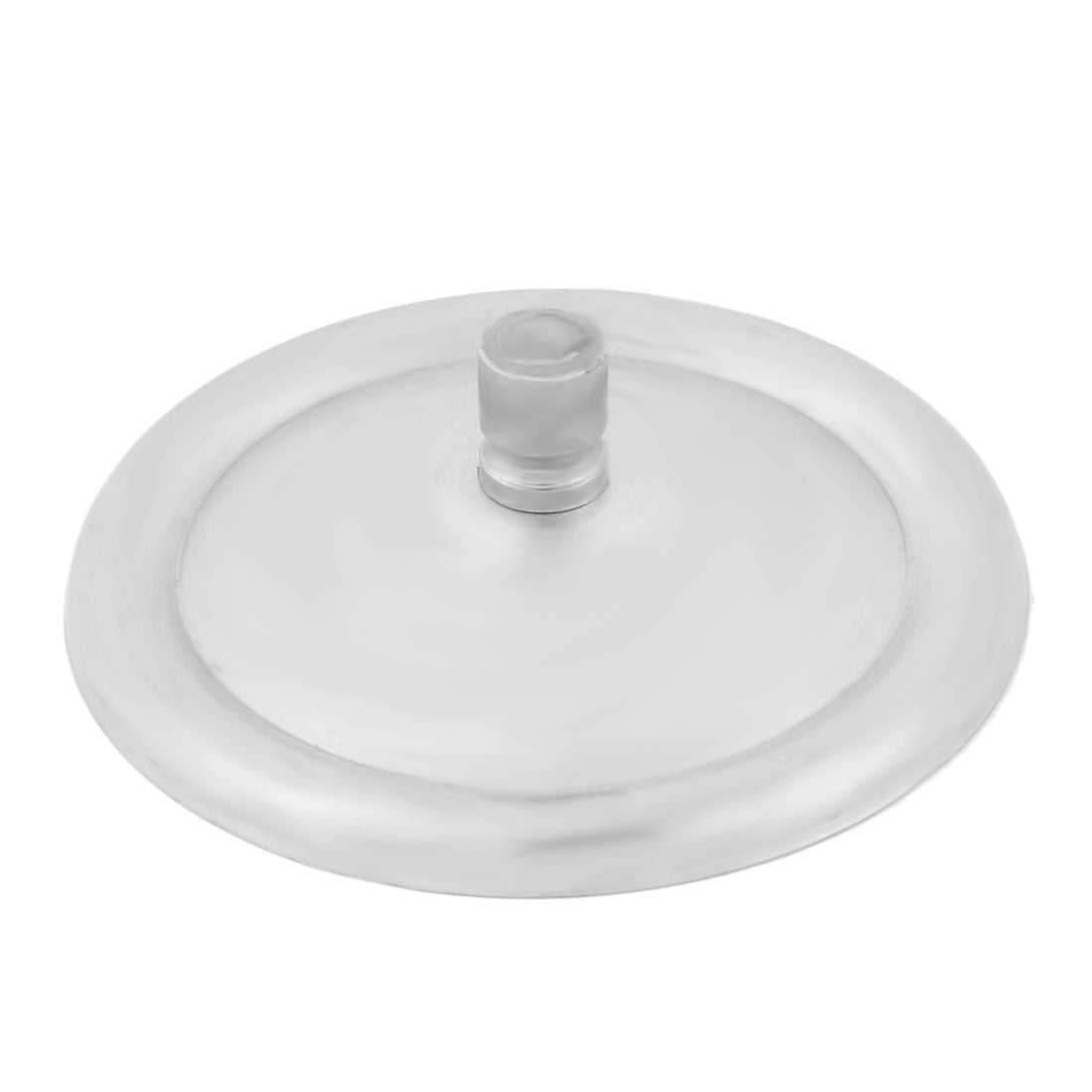 Household Stainless Steel Tea Coffee Cup Lid Cover Silver Tone 7.5cm