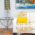 thumbnail image 6 of HomeStock Southwestern Style Transitional Solid Color 18" x 12" Pillow, Modern Living Room Sofa and Couch Throw Pillow, Decorative Pillow-Color:Yellow, 6 of 10