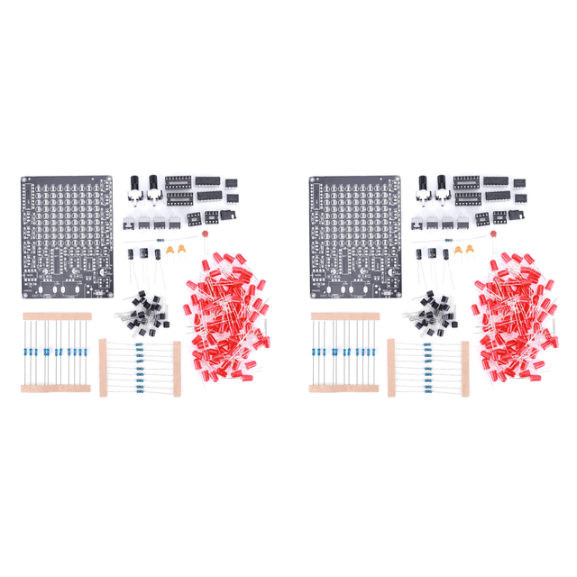 CHA-81 seguimiento LED Kits bricolaje USB/Fuente alimentación batería Placa puntos 9x9