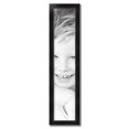 thumbnail image 2 of ArtToFrames 8" x 40" Honors Black with Silver Picture Frame, 8x40 inch Black Wood Poster Frame (WOM-5157),  Pack, 2 of 7