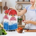 thumbnail image 3 of HELLHERO Merry Christmas Protective Mixer Cover for Kitchen Counter Polyester, Top Handle, There is only one dust cover, 3 of 6