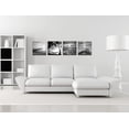 thumbnail image 2 of - Black and White Beach Wall Art Seascape Painting Sunrise Scenery Picture Giclee Canvas Print Framed for Living Room Bedroom Bathroom Home Office Wall Decoration, 2 of 6