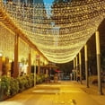 thumbnail image 3 of Guirnalda de luces decorativas para árbol de Navidad, luces impermeables de 10m, 20m, 30m, 50m, enchufe europeo y estadounidense, 3 of 4