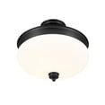 thumbnail image 5 of 3 Light Semi-Flush Mount In Traditional Style 15 Inches Wide By 13.5 Inches High-Chrome Finish Z-Lite 721Sf-Ch, 5 of 7