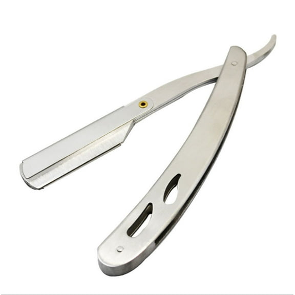 CNKOO Professional Straight Edge Razor, Straight Razor-Close Shaving Men's Manual Shaver-Disposable Straight Razor Blades-Straight Razor Kit