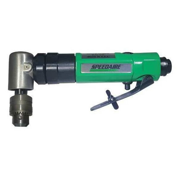 Speedaire Air Drill,Right Angle,90 psi,3/8 in. 45YY17