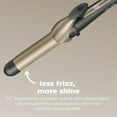thumbnail image 2 of INFINITI PRO CONAIR Tourmaline Ceramic 1¼-Inch Curling Wand, Detachable Clip Turns Wand into Curling Iron, Produces Flawless Waves and Curls, For Use on Medium and Long Hair, Dark Gray, 2 of 15