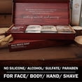 thumbnail image 4 of Mens Bar Soap Father's Day Gift Sets for Men, Cleansing & Exfoliating & Moisturizing Soap Bar Set Face Body Hand for All Skin Types, 5.3oz, 4 of 8