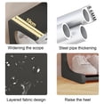 thumbnail image 5 of Shoe Rack, Four Tier Shoe Rack, Shoe Organizer, Bedroom Closet Shoe Rack, Entryway Storage, Plastic Shoe Shelf, Daily Use Shoe Storage, Ventilated Shoe Rack, 5 of 9