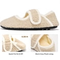 thumbnail image 4 of Ecetana Women's Fuzzy Mary Jane House Slippers with Adjustable Strap, 4 of 7