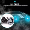 thumbnail image 2 of Faros Anti Niebla Led 3,5in Auxiliares Moto Autos 1 Par Azul, 2 of 8