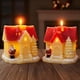 thumbnail image 5 of Adornos navideños, regalos navideños, moldes para velas de casa de nieve, moldes de silicona para velas de árbol de Navidad, moldes de silicona para decoración de yeso, portavelas de silicona, 5 of 9