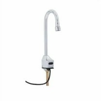 T&S Brass - CHEKPOINT ELECTRONIC FAUCET, DECK MT, GN, AC/DC CONTROL MODULE, .5 GPM VR SPRAY DEVICE