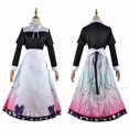 thumbnail image 4 of Disfraz de Cosplay de Anime Shinobu Haori para mujer, vestido de sirvienta Kimono, disfraz de Halloween, Kochou Kanae Kochou Shinobu, 4 of 5