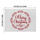 thumbnail image 2 of onlyliua Liquidación Mantel Individual Navideño de Algodón y Lino con Estampado Inglés, Decoración Navideña, 2 of 2