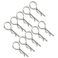 thumbnail image 1 of 10Pcs 10.5MM RC Car Metal RShape Body Clips for Remote Control Car Toys 1 5 1 6 1 8 1 10, 1 of 8