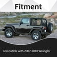 thumbnail image 6 of Rear Seat Belt Turning Loop Cover Compatible with Wrangler JK 2007-2010 Replace#: 5HU37XDVAC, 6 of 9