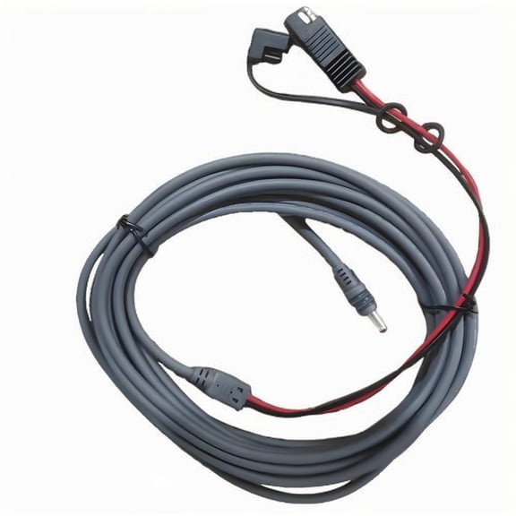SAE Extension Cable to DC5525 for RV, Car, Boat, Solar Panel – 12V–48V, 3m Weatherproof 18AWG Copper Wire with Protective Cap