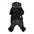 thumbnail image 3 of Doggy Parton, Dog and Cat Clothes, Sparkle Butterfly Pet Track Suit, Black, XS, 3 of 12