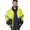 Black, variant on Apparel 9732 Signal Hi-Vis Jacket-Lime/Black-XXL