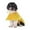 Yellow, variant on Puppy Raincoat Outdoor Waterproof Dog Teddy Rainwear Hooded Jacket Pet Raincoat for Small Medium Dogs