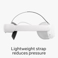 thumbnail image 2 of Meta Quest Elite Strap avec batterie — Compatible avec Meta Quest 3/3S — Jusqu’à 2 heures supplémentaires de jeu — Confort supérieur et répartition du poids optimisée — Ajustement ergonomique et régla, 2 of 7