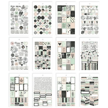 UPC: 0816502024839 | Carpe Diem Beautiful Mini Stickers