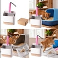 thumbnail image 5 of Stainless Steel Cat Litter Holder Stand with Sifting Nonstick Grids for All Litter Pans Indoor Use Easy Heavy Duty Metal Construction, 27.7 cm, Pink, 5 of 9