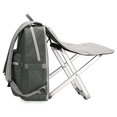 thumbnail image 2 of Paquete al aire libre Mochila ligera con taburete y silla plegable para acampar al aire libre pesca senderismo picnic barbacoa Romacci Paquete al aire libre, 2 of 7