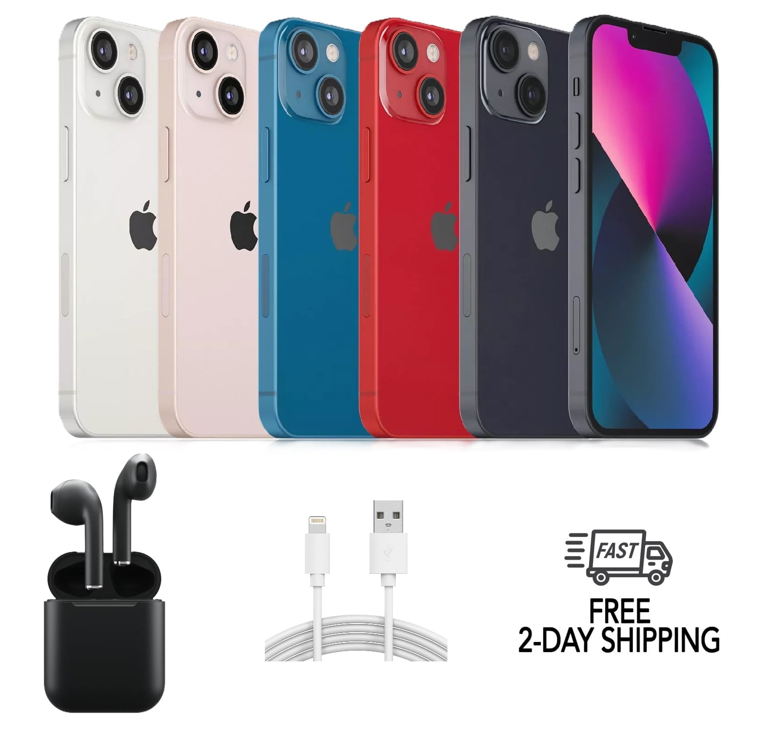 Apple iPhone 13 Pro, Fully Unlocked, 512GB Graphite, Restored