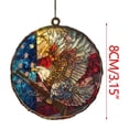 thumbnail image 3 of Fiudx Decoración Acrílica, Pieza de Celebración Del 4 de Julio, Adorno Colgante Ligero, Decoración Reutilizable para El Día de La Independencia, Ideal para El Hogar y La Oficina, Exhibición Patriótic, 3 of 5
