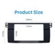 thumbnail image 4 of For 3-Series E46 1998-2005 2Din Audio Panel Modification Panel DVD Navigation Panel Frame Car Fasci, 4 of 5