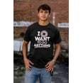 thumbnail image 4 of I Donut Want to Do Anything Funny Pun Plus Size Crewneck Graphic Tee Shirt Brisco Brands 5X, 4 of 5