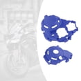 thumbnail image 4 of 2 piezas de cubierta de protección de motor de motocicleta izquierda derecha repuestos Protector apto para Crf250L Crf300L Crf250 Premium fácil azul Macarena Cubierta de protección del motor, 4 of 6