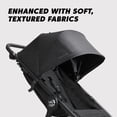 thumbnail image 4 of Baby Jogger City Mini GT2 All-Terrain Stroller, Black, Complete with Adjustable Handlebar, Hand-Operated Parking Brake, and car seat Adapter, 4 of 5