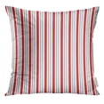 thumbnail image 1 of EREHome Seuss Red and Blue Stripes Pattern Circus Pillow Case 16x16 Inches Pillowcase, 1 of 1