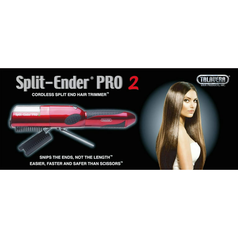  Split Ender Pro 2 Hair Breakage Tool Automatic Cut Split End  Remover Hair Trimmer Clipper for Dry, Damaged and Brittle Split Ends for  Men & Women Repairing Treatment - Black 