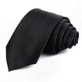 thumbnail image 1 of Solid Color Skinny Neckties for Men and Women Casual Suits Slim Gravatas Ties, 1 of 4