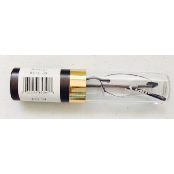 Insight Edgeglow Rimless Reading Glasses Sapphire +1.50