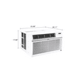 thumbnail image 3 of LG 18,000 BTU Window-Mounted Air Conditioner, White, 3 of 3