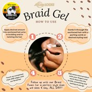 All Day Locks Braid Gel Extreme Hold - 10oz