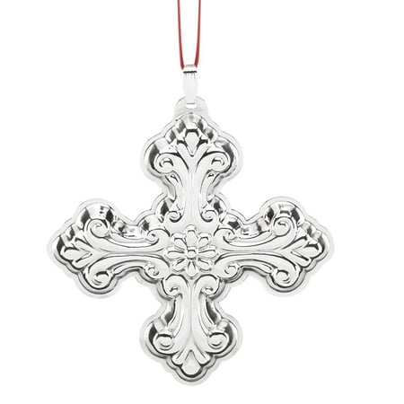 Reed & Barton Christmas Ornaments Reed & Barton Reed and Barton Best of The Season Sterling Silver Christmas Cross Ornament ()