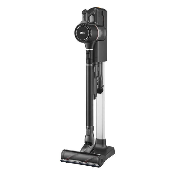 LG CordZero Black A9 Charge Plus Cordless Stick Vacuum with 2 Batteries and Extra Motorhead for Both Carpets and Hard Floors