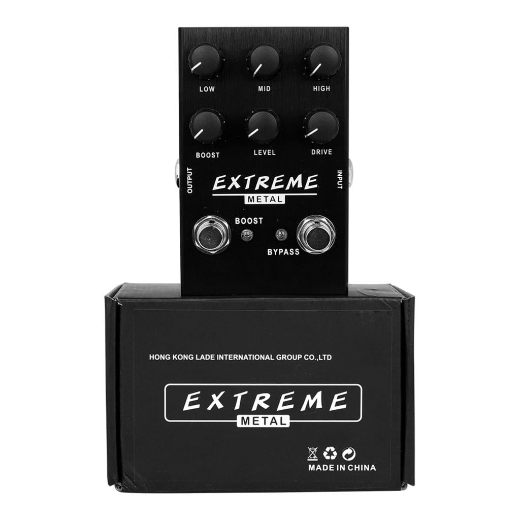 CEORPER Metal Distortion Guitar Effect Pedal Guitar Effector Alloy Texture Delay Guitar Effects Pedal for Music Enthusiasts