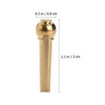 thumbnail image 2 of SHOWERORO 12 Pcs Piquets d'Accord pour Guitare Acoustique Design Simple, 2 of 8