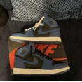 thumbnail image 2 of Size 7Y - Jo r-dan 1 Retro OG GS High Dark Marina Blue, 2 of 6