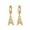 Gold, variant on GHSOHS Trendy Gold Initial Earrings for Women 26 Alphabet Sparking Diamond Rhinestone Pendant Hoop Earrings Party Jewelry Birthday Gift M