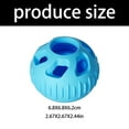 thumbnail image 5 of Puppy Toy for Small to Large Dog Sturdy Silicone Leak Food Fillable Treat Ball Chew Toy Ball Shape, 5 of 12