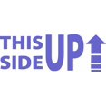 thumbnail image 1 of This Side up with Arrow - Extra Large 4915 Rubber Self Inking Stamp(T001) (Blue Ink), 1 of 4