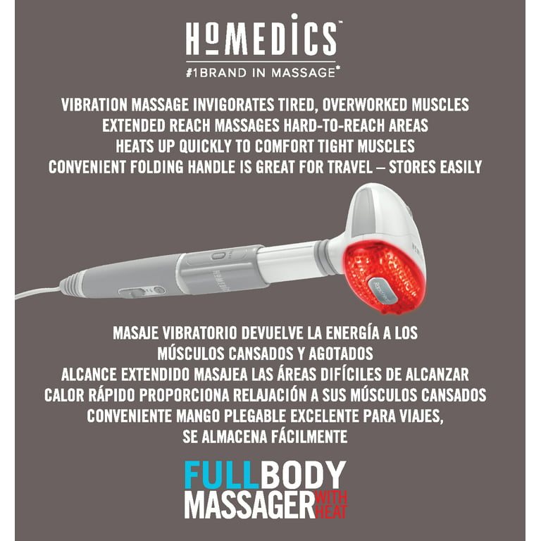 HoMedics Mat Full Body Massager With Heat 5 Powerful Motors 2x Exc. Condi.  for sale online